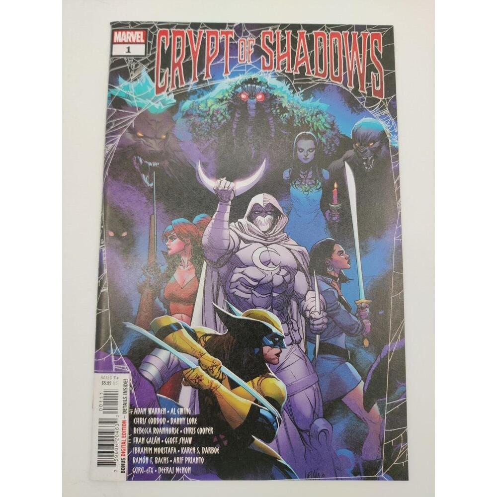 Crypt of Shadows 1A‎ Yu VF 2022 Marvel Comics